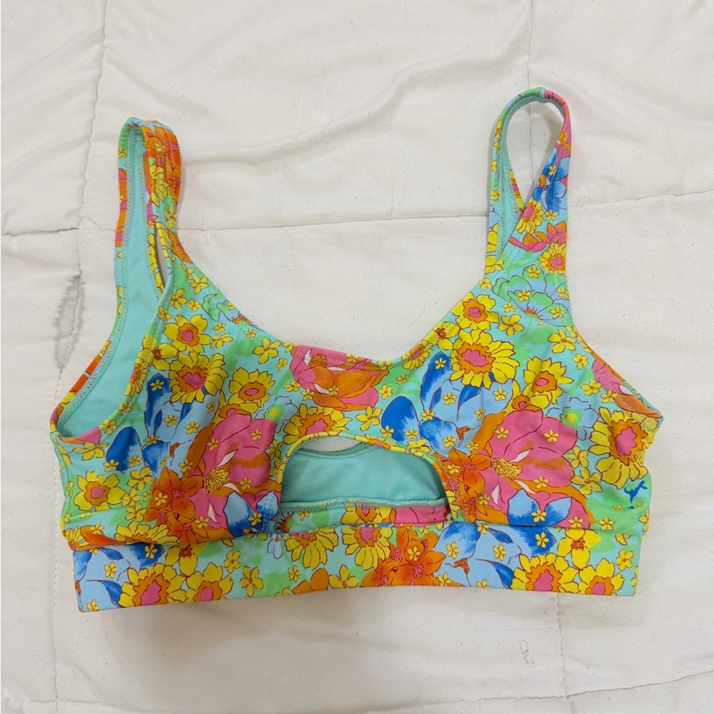 Floral Bikini Top
